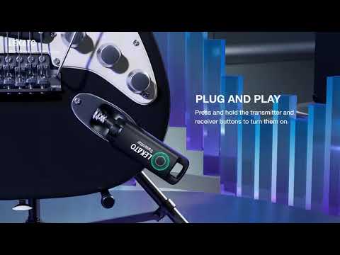 LEKATO WS-70 UHF Wireless System 70 Channel#guitar #wireless #lekato_music