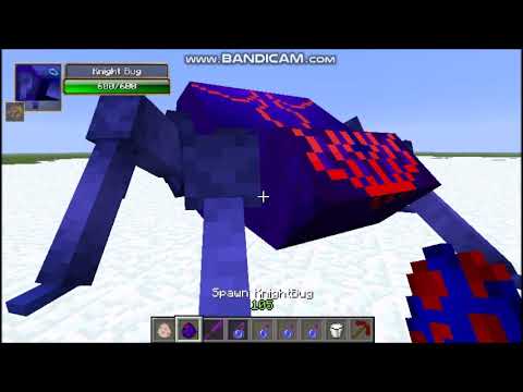 Minecraft Mob Battles: Iron Golem vs Knight Bug