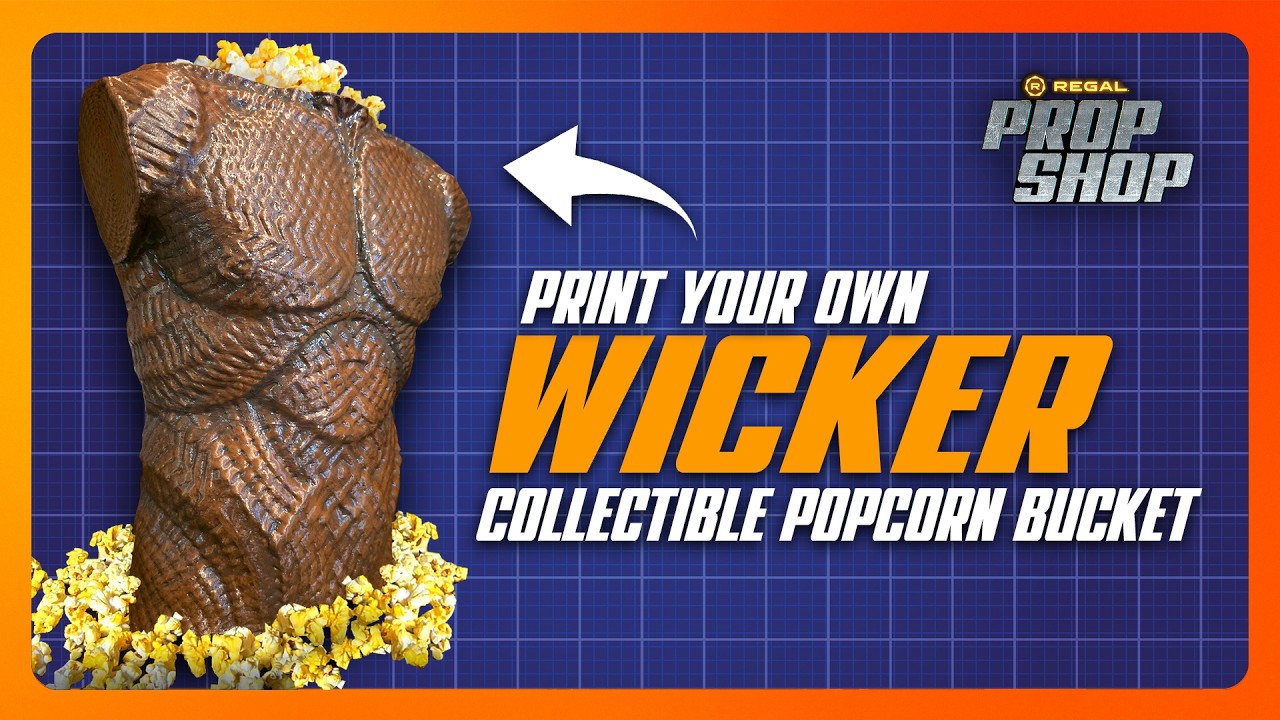 Print Your Own Wicker Husband - Regal Prop Shop - YouTube
