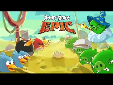 angry birds epic boss battle soundtrack (king pig and his manic minions)