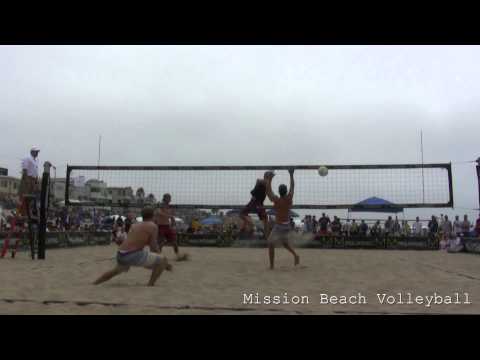 2013 AVP Manhattan Beach Open Drost and Montgomery vs. Gibb and Patterson Game 2