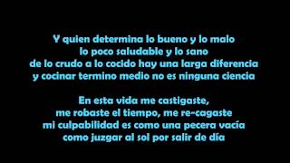 CALLE 13 - PREPARAME LA CENA (letra)