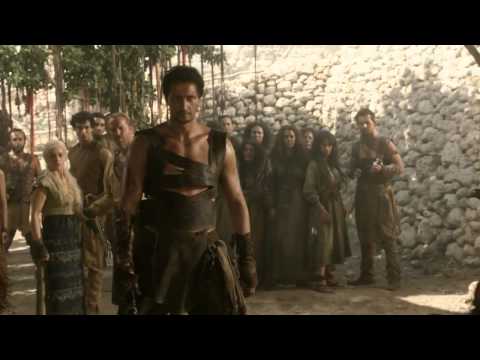Khal Drogo vs Mogo   Game of Thrones 1x08 mp4