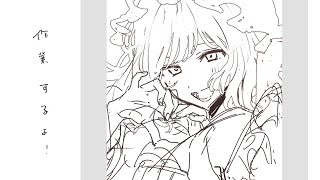 チェキ用の絵