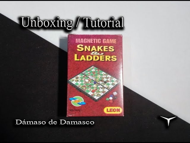 Vídeo relacionado con Serpientes y Escaleras Juego de Mesa,Juego de Mesa Mini Serpientes y Escaleras - Portátil para Fiestas Familiares y Niños