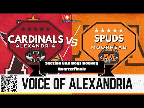02/17/26 MSHSL Section 8AA Boys Hockey Quarterfinals #8 Alexandria @ #1 Moorhead