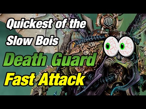 7.7 | How fast? | How to play Death Guard (9th Edition)