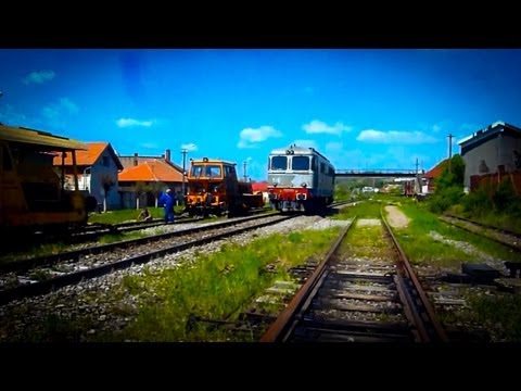 DA0021 & Railroad Maintenance Machines - Oradea Est (25 04 2013)