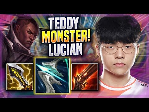 TEDDY IS A MONSTER WITH LUCIAN! - KDF Teddy Plays Lucian ADC vs Sivir! | Season 2022