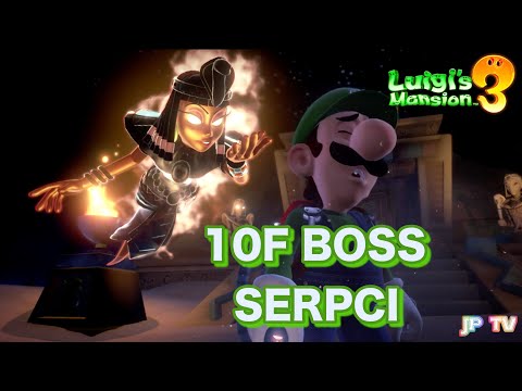 Luigi's Mansion 3 - 10F Boss Fight Serpci