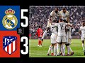 Real Madrid vs Atletico Madrid 5-3 Highlights & All Goals - 2024
