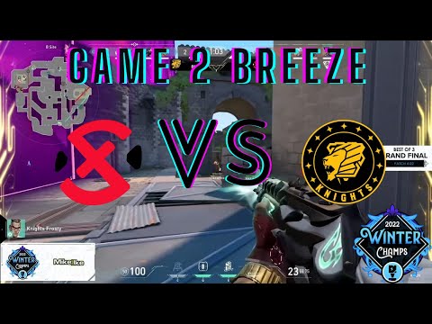 GRAND FINAL ! XSET vs KNIGHTS    NSG WINTER CHAMPIONSHIPS   GAME2