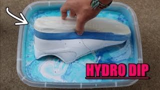 I HYDRO DIPPED MY SHOES!!!