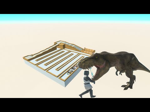 All Unit Escape From Rexy - Last Survivor - Animal Revolt Battle Simulator