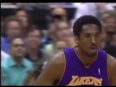 Kobe bryant highlights vs spurs (2001 wcf gm2)  - first haft -28pt 7rb 6asst 