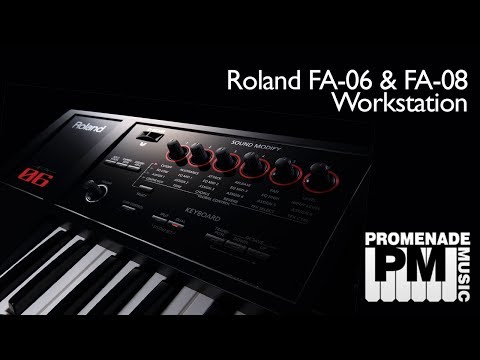 Roland FA-06 & FA-08 Music Workstation