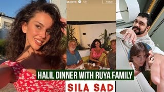 Halil Ibrahim Ceyhan Dinner with Ruya Coric Family !Sila Turkoglu Sad
