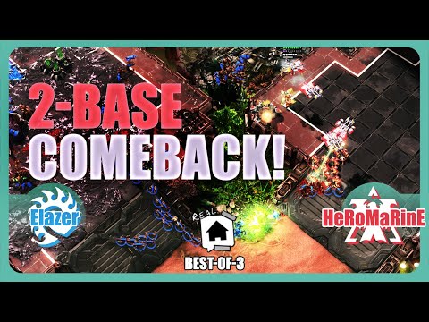 Big Gabe Gameplay - Elazer (Z) vs HeRoMaRinE (T) - Real HSC Group A | StarCraft 2