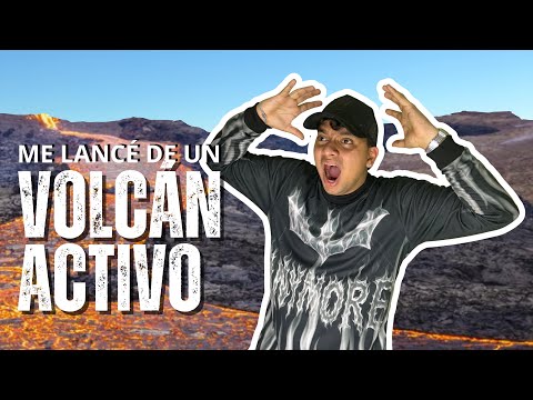 Me LANCÉ de un VOLCÁN ACTIVO 