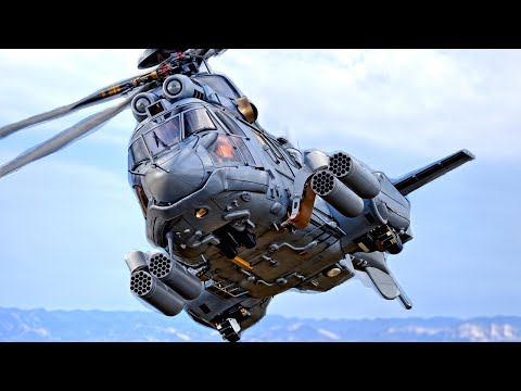 Airbus Military Helicopter Production – H160M, H145M, H225M Caracal in action & flyby