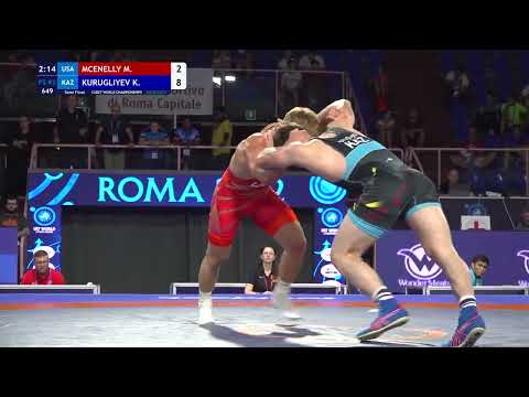 Полуфинал   92 kg  M  MCENELLY USA v  K  KURUGLIYEV KAZ