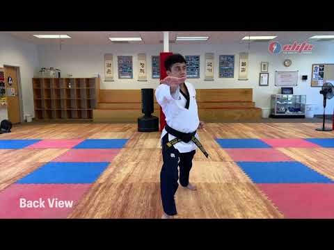 Koryo - [ 1st BlackBelt Form/Poomsae ]  Step by Step