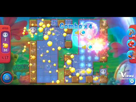 Fishdom. 4753 hard level no boosters and diamonds. Full Rachel