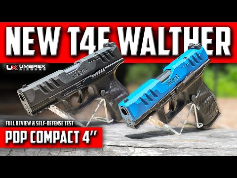 UMAREX T4E WALTHER PDP COMPACT .43 Cal – Review, Self-Defense Challenge, Shooting Test (Pepper Gun)