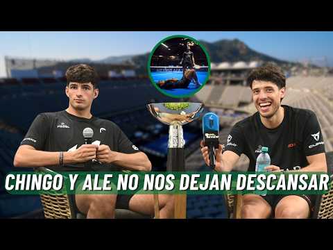 AGUSTÍN TAPIA AND ARTURO COELLO SPEAK AFTER BEING PROCLAIMED NUMBER 1 IN THE WORLD AT THE MEXICO ...