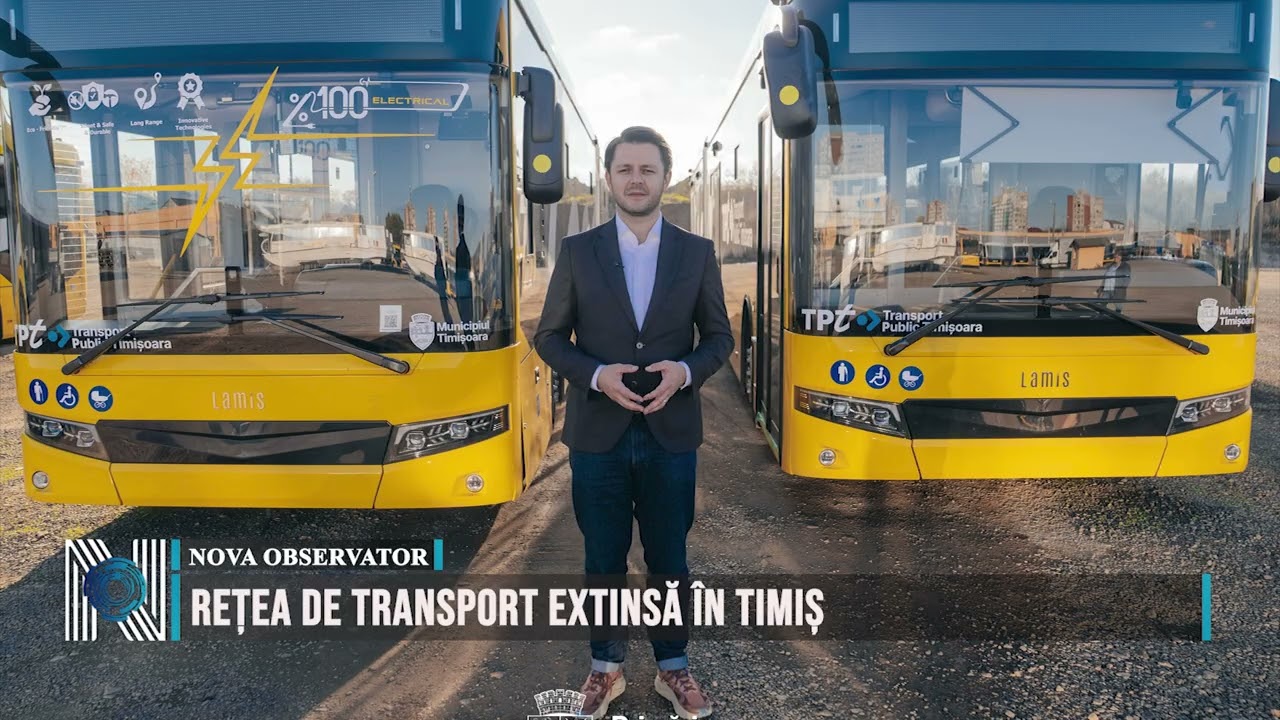 Rețea de transport extinsă în Timiș