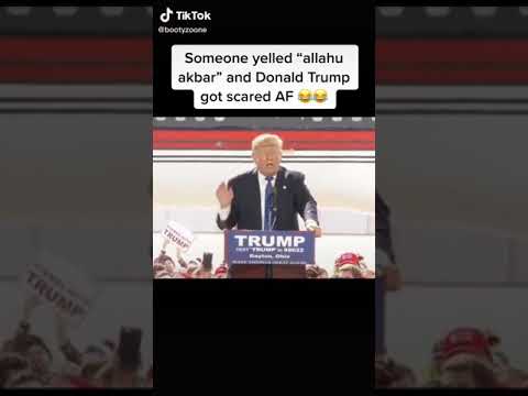 Donald Trump reaction to "Allahu akbar!"