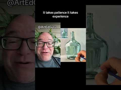 @Filadorapainter wonderful example of painting à la prima. #Art #artist #Painter #Glass #Acrylic