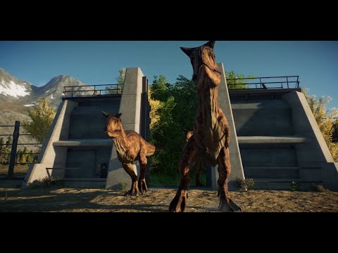 Jurassic World Evolution 2 Arena Carnotaurus vs Ceratosaurus vs Majungasaurus vs Metriacanthosaurus?