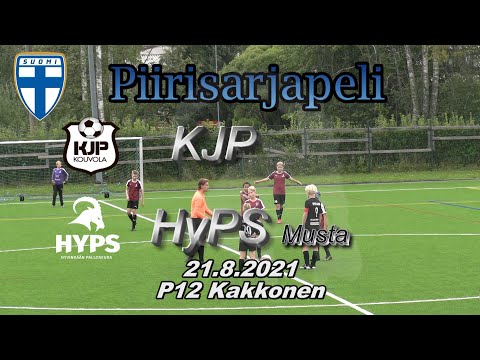 Piirisarja P12 KJP - HyPS Musta 21.8.2021