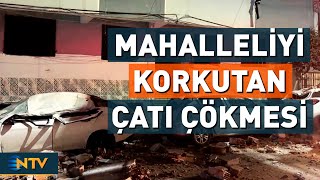 İstanbul'da Bir Binanın Çatısı Çöktü | NTV