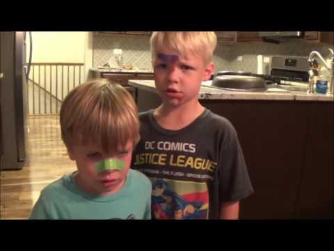 Fight - green boogers