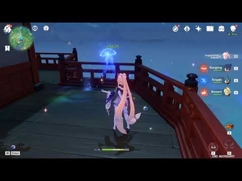 Kokomi max heal setup