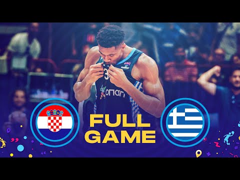 Croatia v Greece | Full Basketball Game | FIBA EuroBasket 2022
