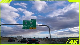 Busy Castle Rock Traffic Drive (Real Rush Hour Feel on Local Streets & I-25)