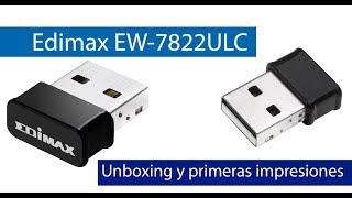 Edimax EW-7822ULC - відео 1