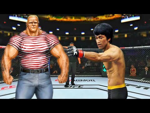 Bruce Lee vs. Super Russian (EA Sports UFC 4) - rematch