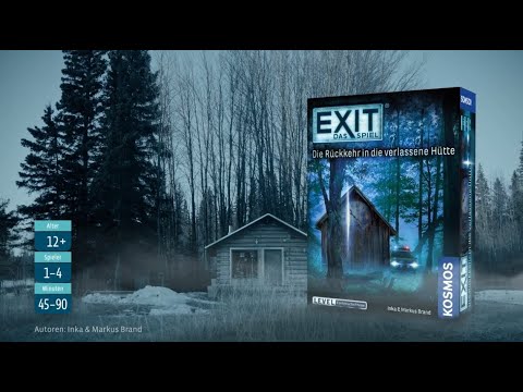KOSMOS | Neuheit 2021 | "EXIT Das Spiel - Die Rückkehr in die verlassene Hütte"
