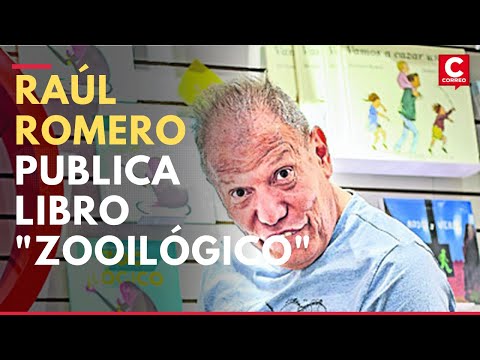 Raúl Romero incursiona en la literatura infantil con el libro: "Zooilógico"