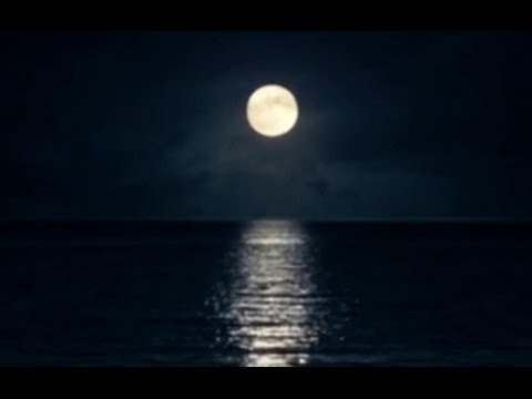 [10 Hours] Moonlit Ocean in Thailand - Video & Soundscape [1080HD] SlowTV