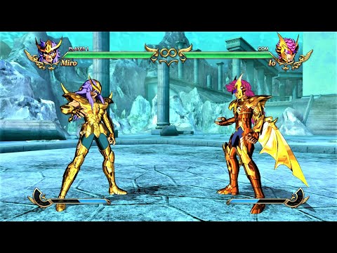 Scorpio Miro Gold Cloth vs Scylla Io (Hardest AI) - Saint Seiya: Soldiers' Soul