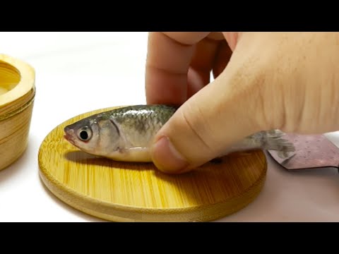 Yummy Miniature Blooming Fish Fried Recipe | Mini Food In Miniature Kitchen