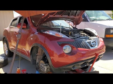 NISSAN JUKE 2011 1.6 HOW TO REMOVE THE TIMING COVER