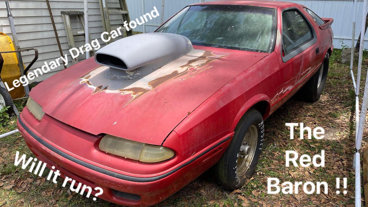 1992 Dodge Daytona Drag Car. Will it Run? #mopar ...