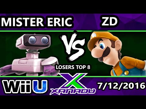 S@X 158 - Mister Eric (R.O.B.) Vs. ZD (Luigi) SSB4 Losers Top 8 - Smash Wii U - Smash 4