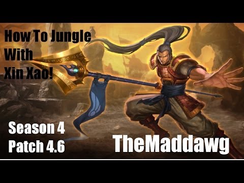 How To Jungle With Xin Zhao Season 4! Rampage!